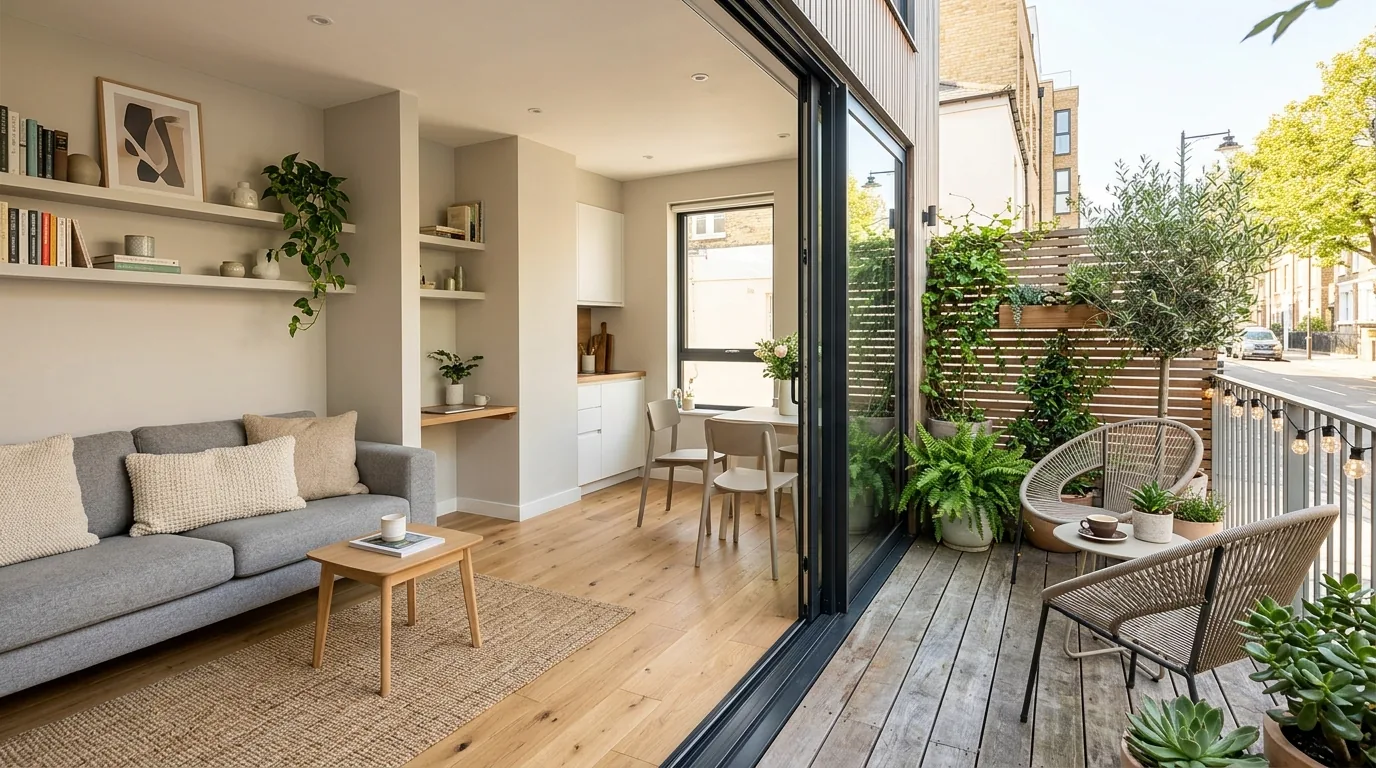 Add built-in blinds for easy control